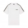 Ea7 T-Shirt Logo Tape Bianco Uomo