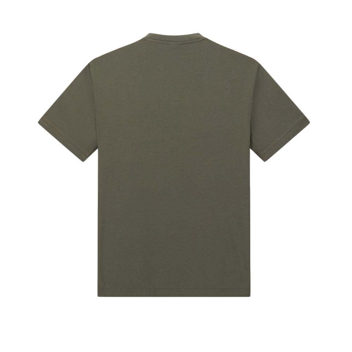 Ea7 T-Shirt Logo Tape Verde Uomo