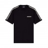 Ea7 T-Shirt Logo Tape Nero Uomo