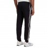 Ea7 Pantaloni Con Polsino Tape Nero Uomo