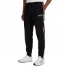 Ea7 Pantaloni Con Polsino Tape Nero Uomo