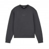 Ea7 Felpa Girocollo Logo Series Essential Grigio Donna