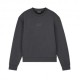 Ea7 Felpa Girocollo Logo Series Essential Grigio Donna