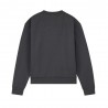 Ea7 Felpa Girocollo Logo Series Essential Grigio Donna