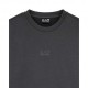 Ea7 Felpa Girocollo Logo Series Essential Grigio Donna