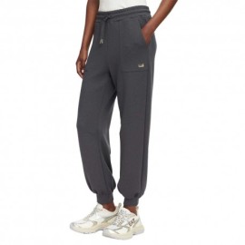 Ea7 Pantaloni Con Polsino Core Grigio Donna