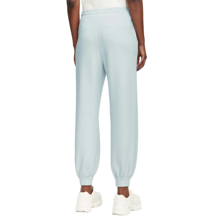 Ea7 Pantaloni Con Polsino Core Bianco Donna