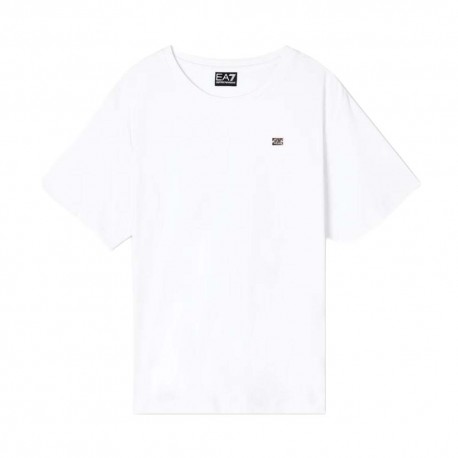 Ea7 T-Shirt Core Bianco Donna