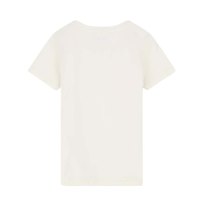 Ea7 T-Shirt Precious Bianco Donna