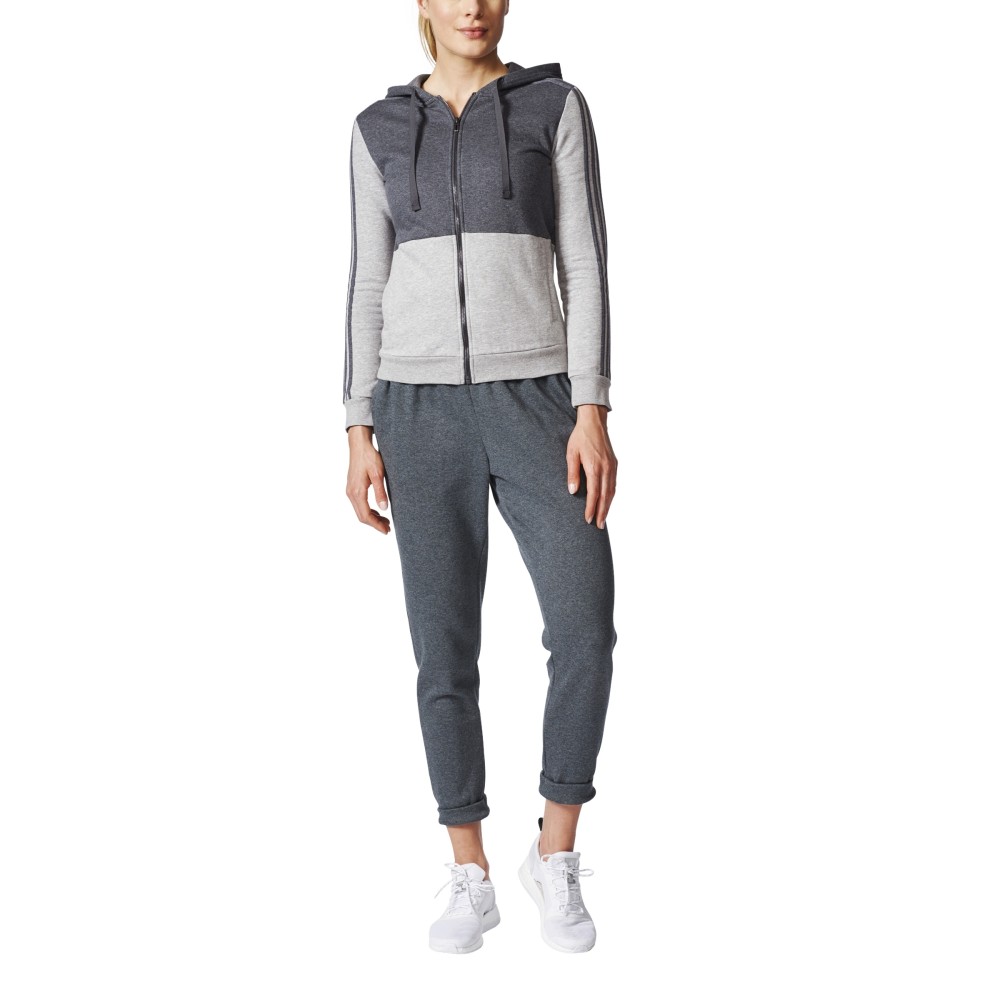 tuta grigia adidas donna