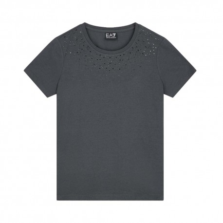 Ea7 T-Shirt Precious Nero Donna