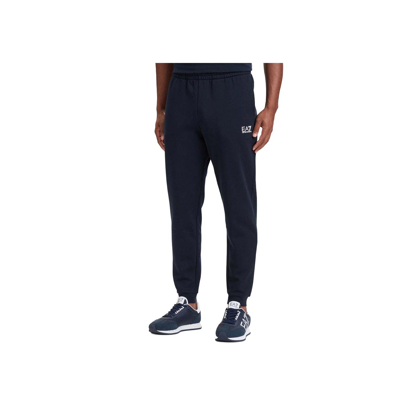 Ea7 Pantaloni Con Polsino Core Blu Uomo M