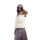 Blauer Piumino Aldie Con Pelo Bianco Donna