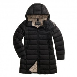 Blauer Piumino Lungo Agnes Nero Donna