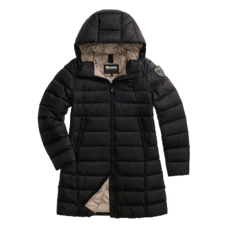 Blauer Piumino Lungo Agnes Nero Donna