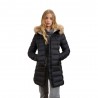 Blauer Piumino Lungo Kristin Nero Donna