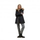 Blauer Piumino Lungo Kristin Nero Donna