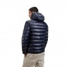 Blauer Piumino Con Cappuccio Adams Blu Uomo