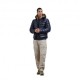Blauer Piumino Con Cappuccio Adams Blu Uomo
