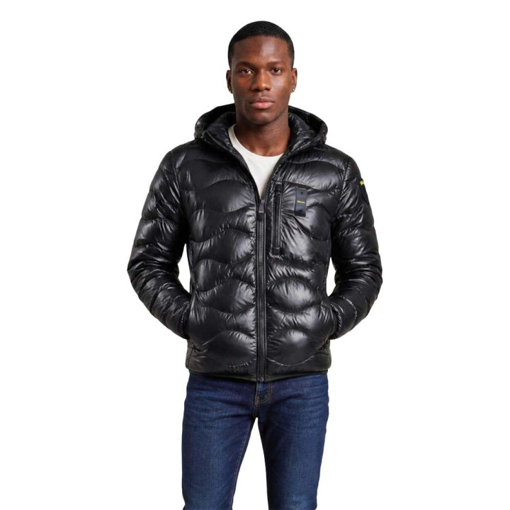 Blauer Piumino Wave Nero Uomo