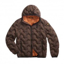 Blauer Piery Giacca Spigato Marrone Uomo