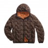 Blauer Piery Giacca Spigato Marrone Uomo