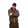 Blauer Piery Giacca Spigato Marrone Uomo