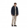 Blauer Chester Giacca Lungo Blu Uomo
