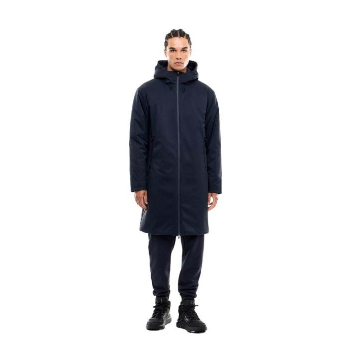 Ea7 Giacca New Tech Hooded Blu Uomo