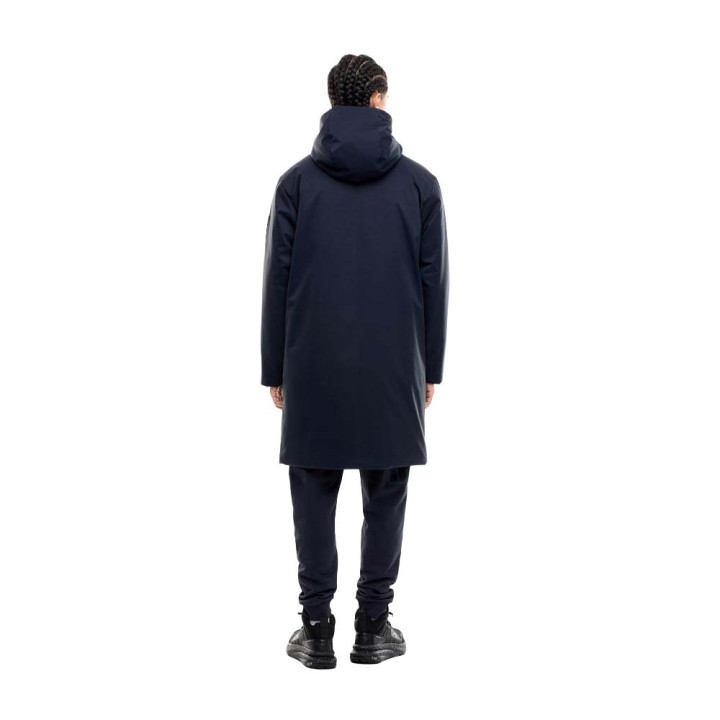 Ea7 Giacca New Tech Hooded Blu Uomo