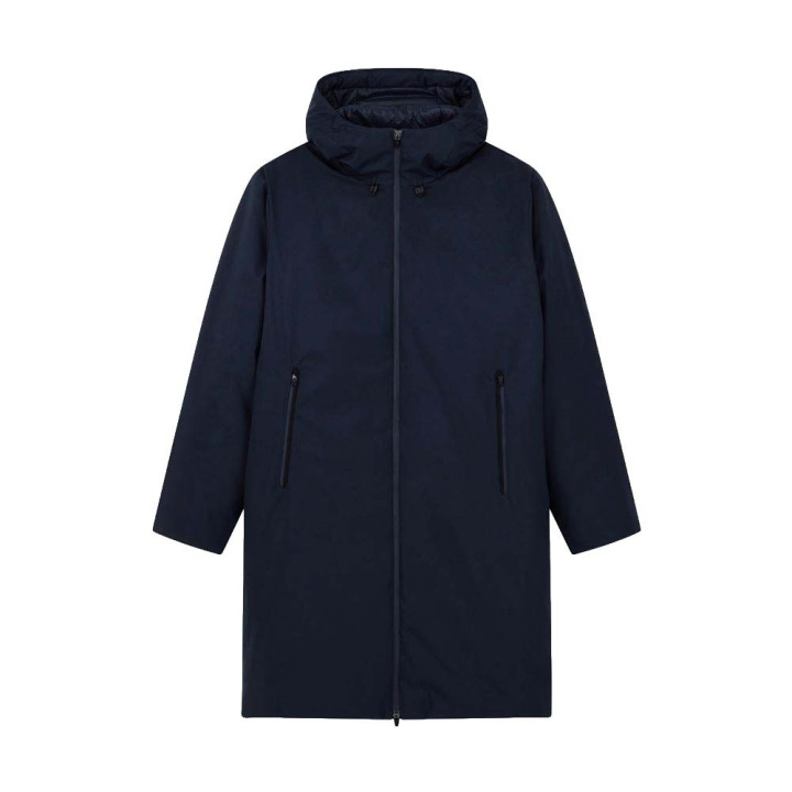 Ea7 Giacca New Tech Hooded Blu Uomo