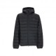 Fred Perry Piumino Con Cappuccio Nero Uomo