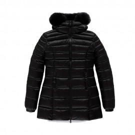 Long Mead Fur Giacca nero
