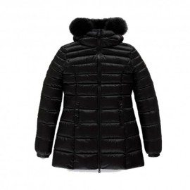 Refrigiwear Long Mead Fur Giacca Nero Donna