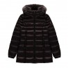 Refrigiwear Long Mead Fur Giacca Moro Donna