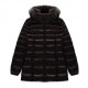 Refrigiwear Long Mead Fur Giacca Moro Donna
