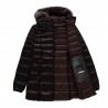 Refrigiwear Long Mead Fur Giacca Moro Donna