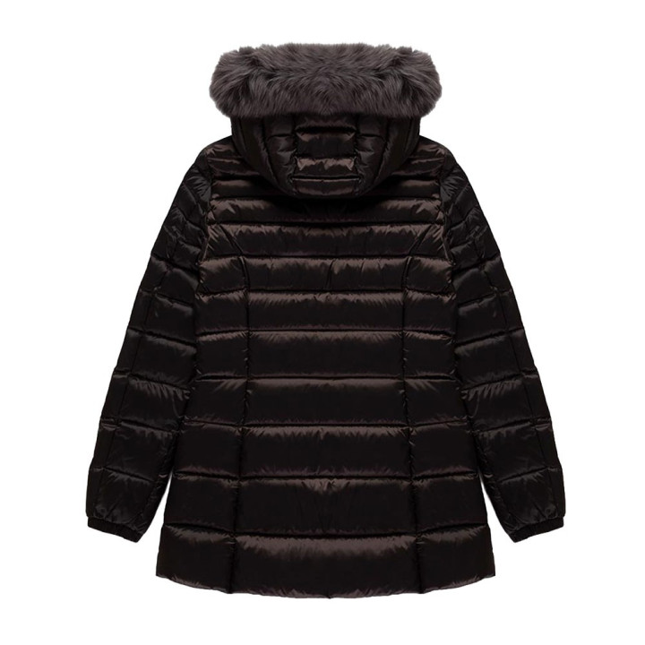 Refrigiwear Long Mead Fur Giacca Moro Donna