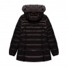 Refrigiwear Long Mead Fur Giacca Moro Donna