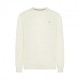 Sun 68 Maglia Maniche Lunghe Girocollo Bianco Uomo