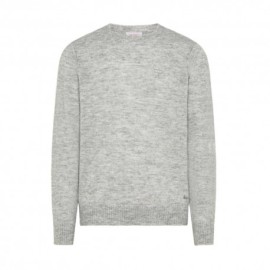 Sun 68 Maglia Maniche Lunghe Misto Alpaca Grigio Uomo
