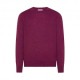 Sun 68 Maglia Maniche Lunghe Misto Alpaca Bordeaux Uomo