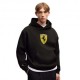 Puma Felpa Ferrari Colored Shield Fl Nero Uomo