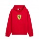 Puma Felpa Ferrari Colored Shield Fl Rosso Corsa Uomo