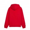 Puma Felpa Ferrari Colored Shield Fl Rosso Corsa Uomo
