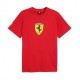 Puma T-Shirt Ferrari Colored Shield Rosso Corsa Uomo