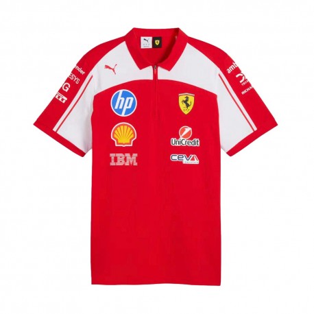 Puma Polo Sf Replica Red Uomo