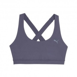 Puma Reggiseno Sportivo Train Cloudspun Grigio Donna