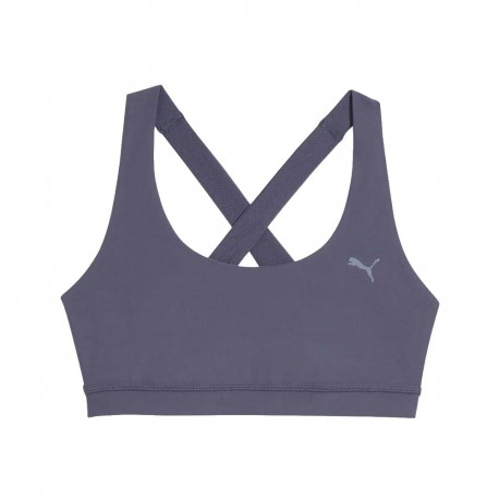 Puma Reggiseno Sportivo Train Cloudspun Grigio Donna
