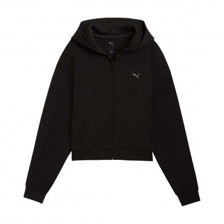 Puma Felpa Palestra Cloudspun Nero Donna
